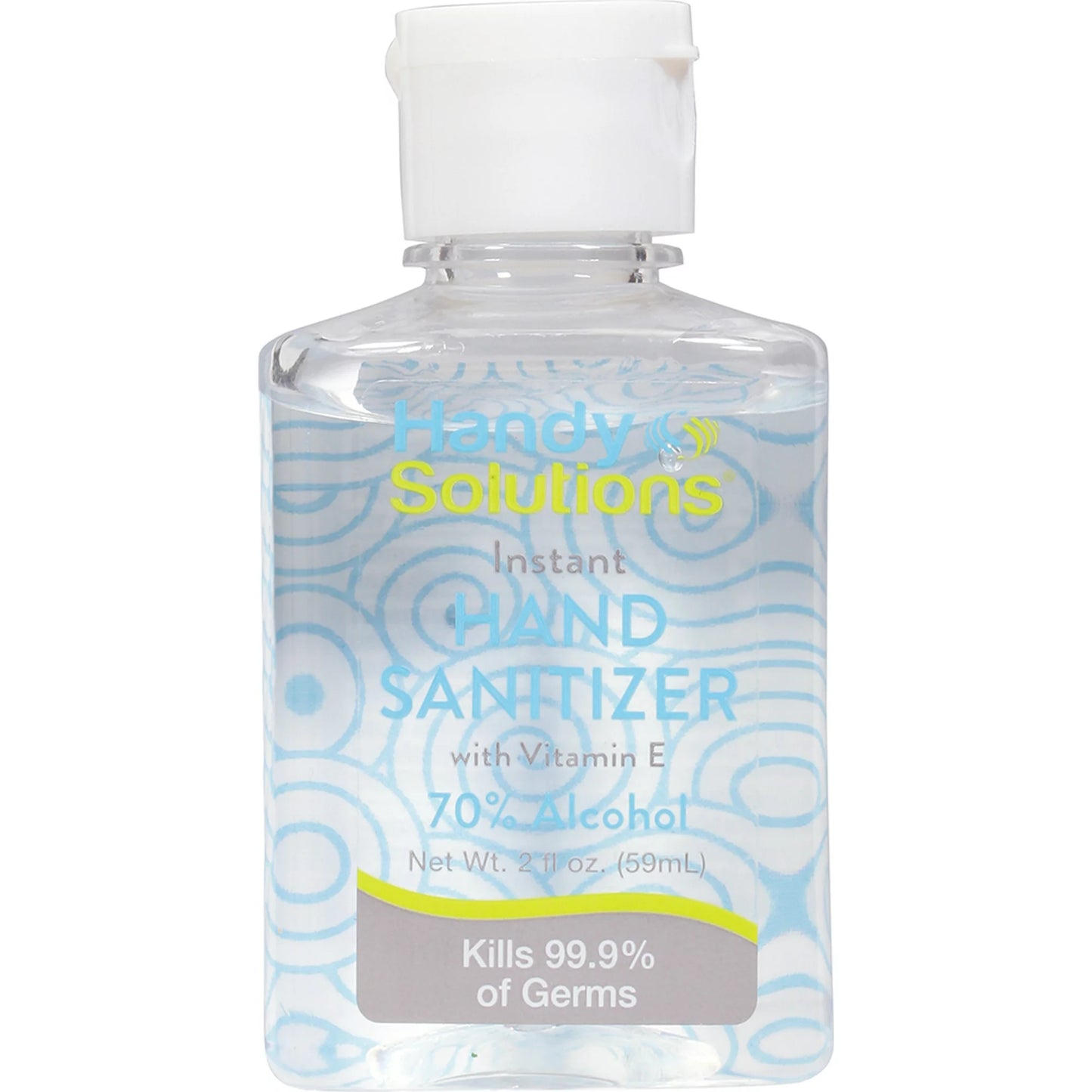 Handy Solutions 12-Pack of 2oz. Instant Hand Sanitizing Gel with Vitamin E & Aloe