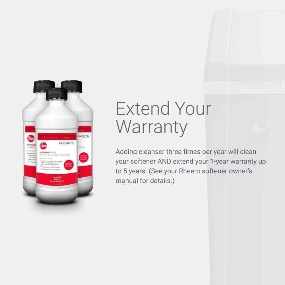 Rheem Preferred Series Water Softener Cleaner