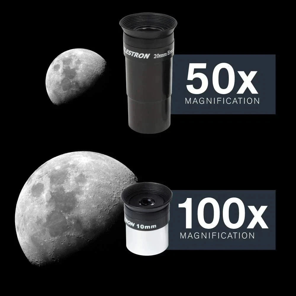 Celestron AstroMaster 114EQ 114mm f/8.8 Newtonian Reflector Telescope with German Equatorial Mount