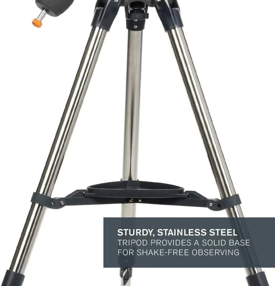 Celestron AstroMaster 114EQ 114mm f/8.8 Newtonian Reflector Telescope with German Equatorial Mount