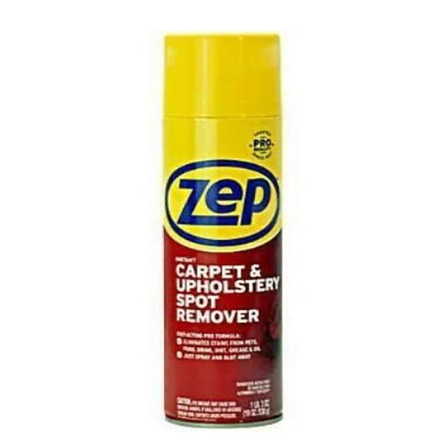 ZEP Instant Spot and Carpet Stain Remover 19 oz. Carpets Rugs Removes Grease